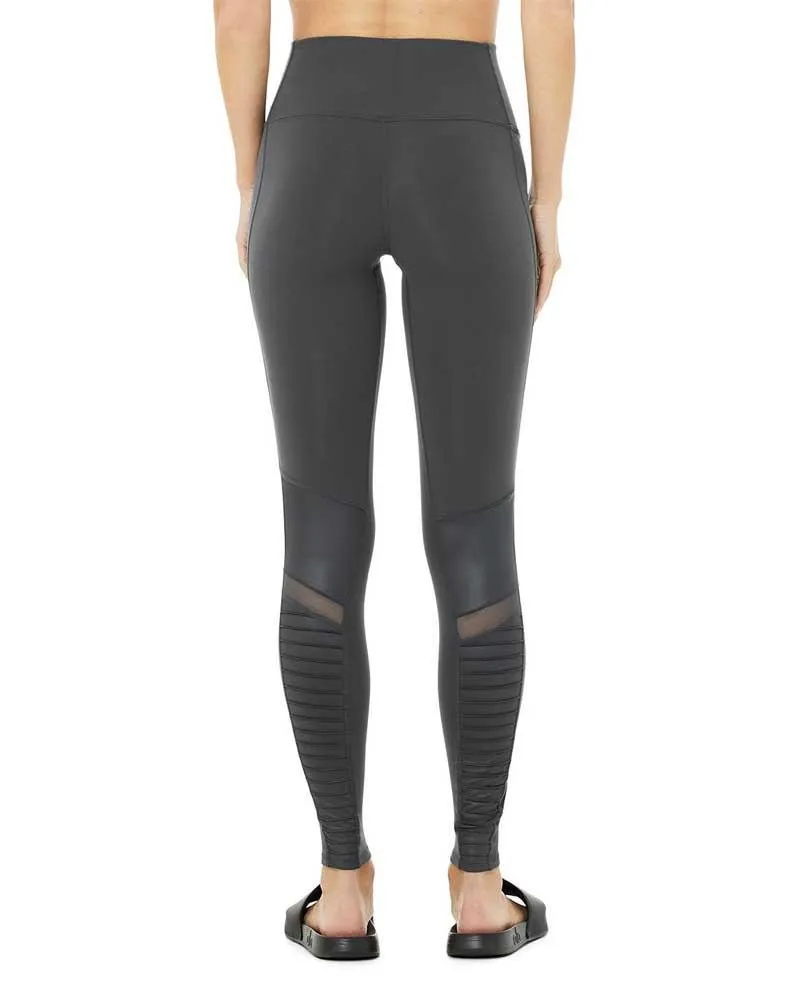 High Waist Moto Legging