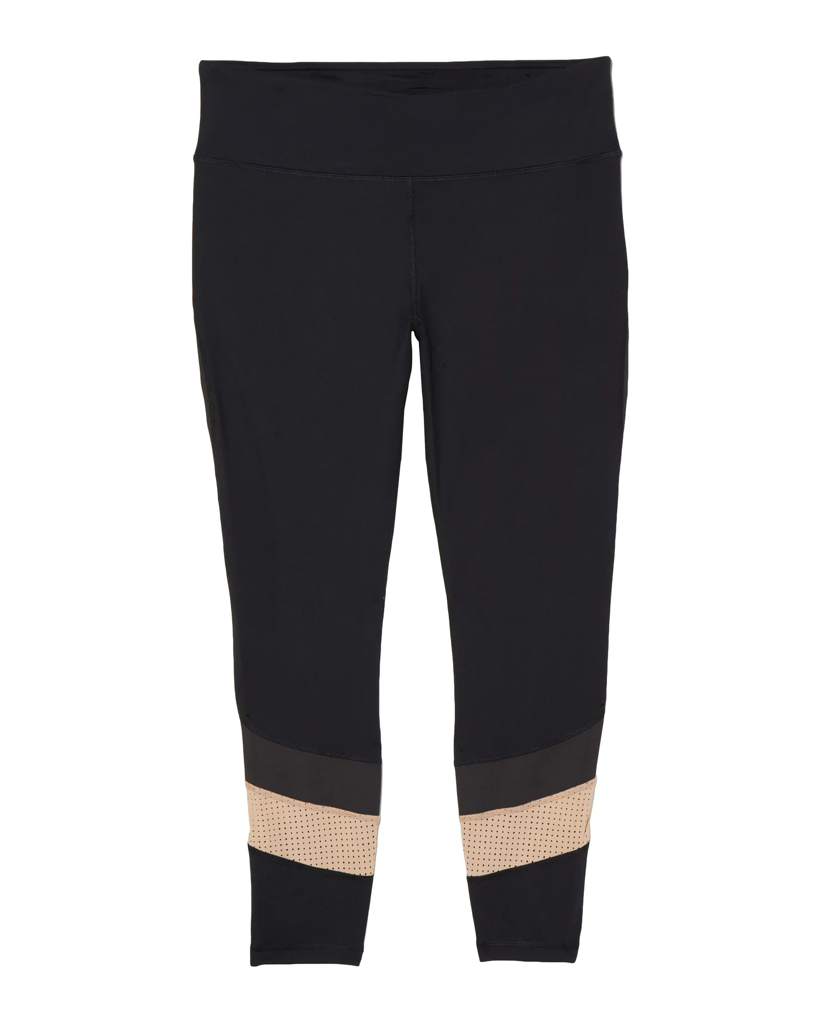 Hudson High Rise Leggings | Black / Tan