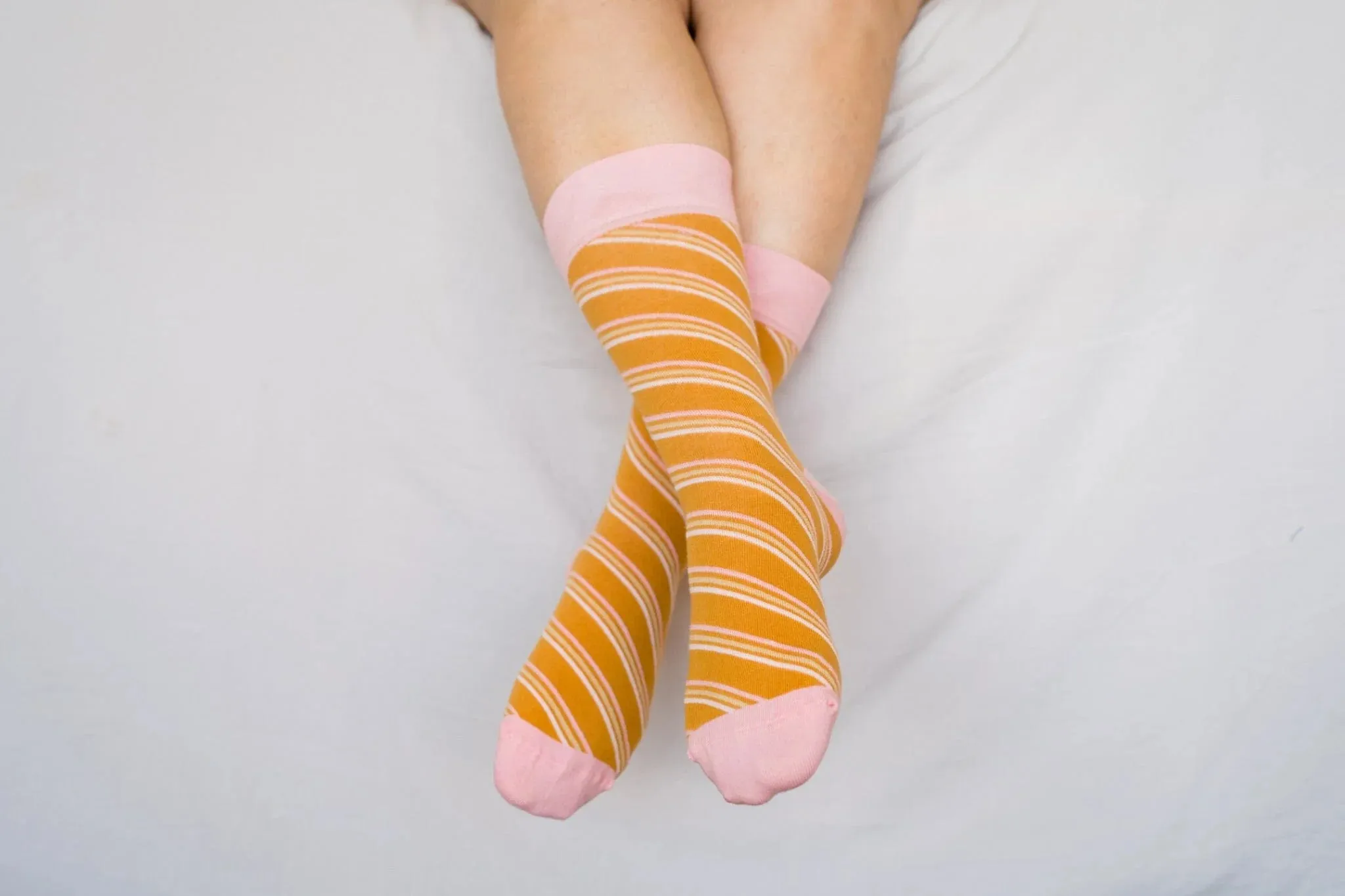 Joode - Socks - Pinstripe Pink- Size S/M - 36-40