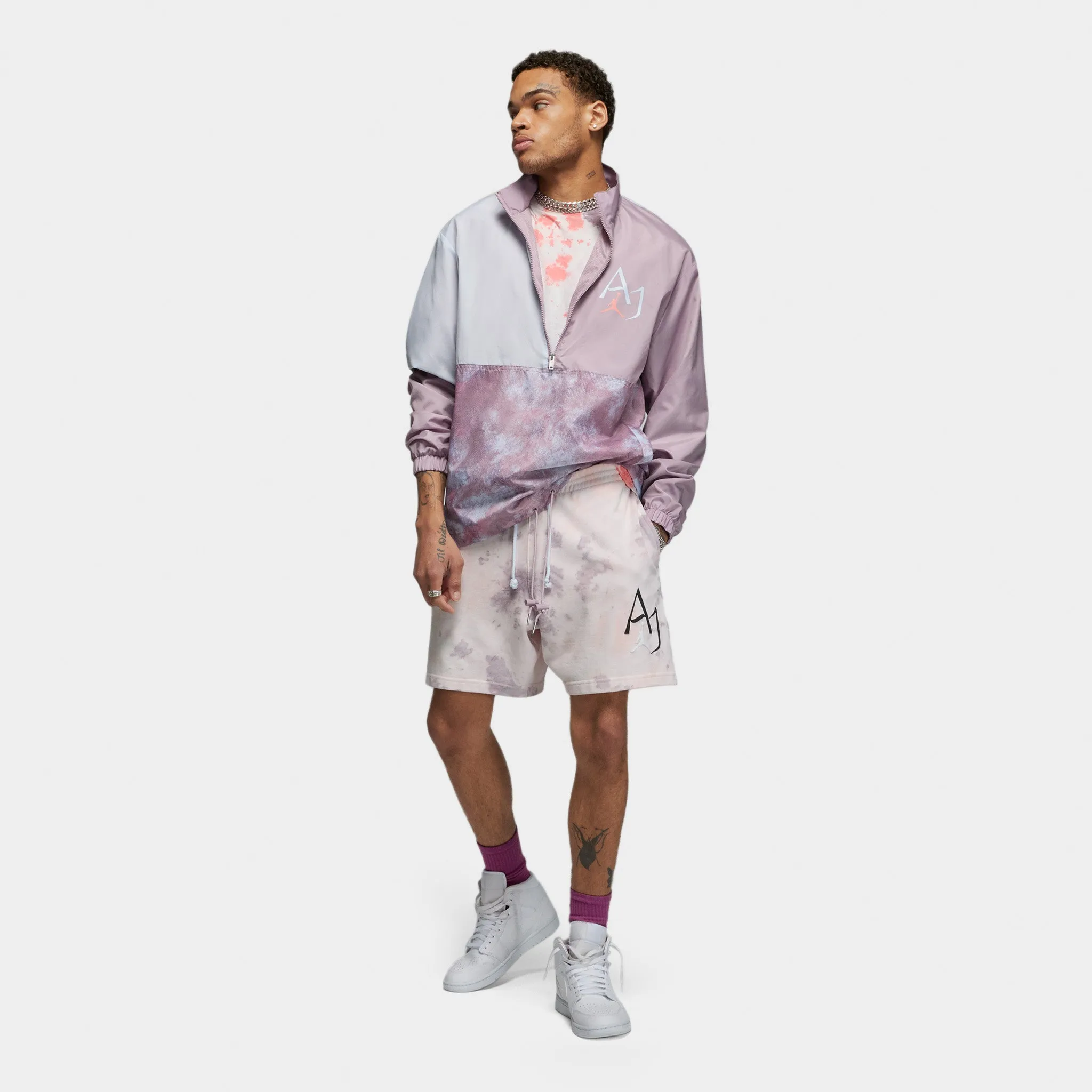 Jordan Sport DNA Fleece Shorts / Plum Fog