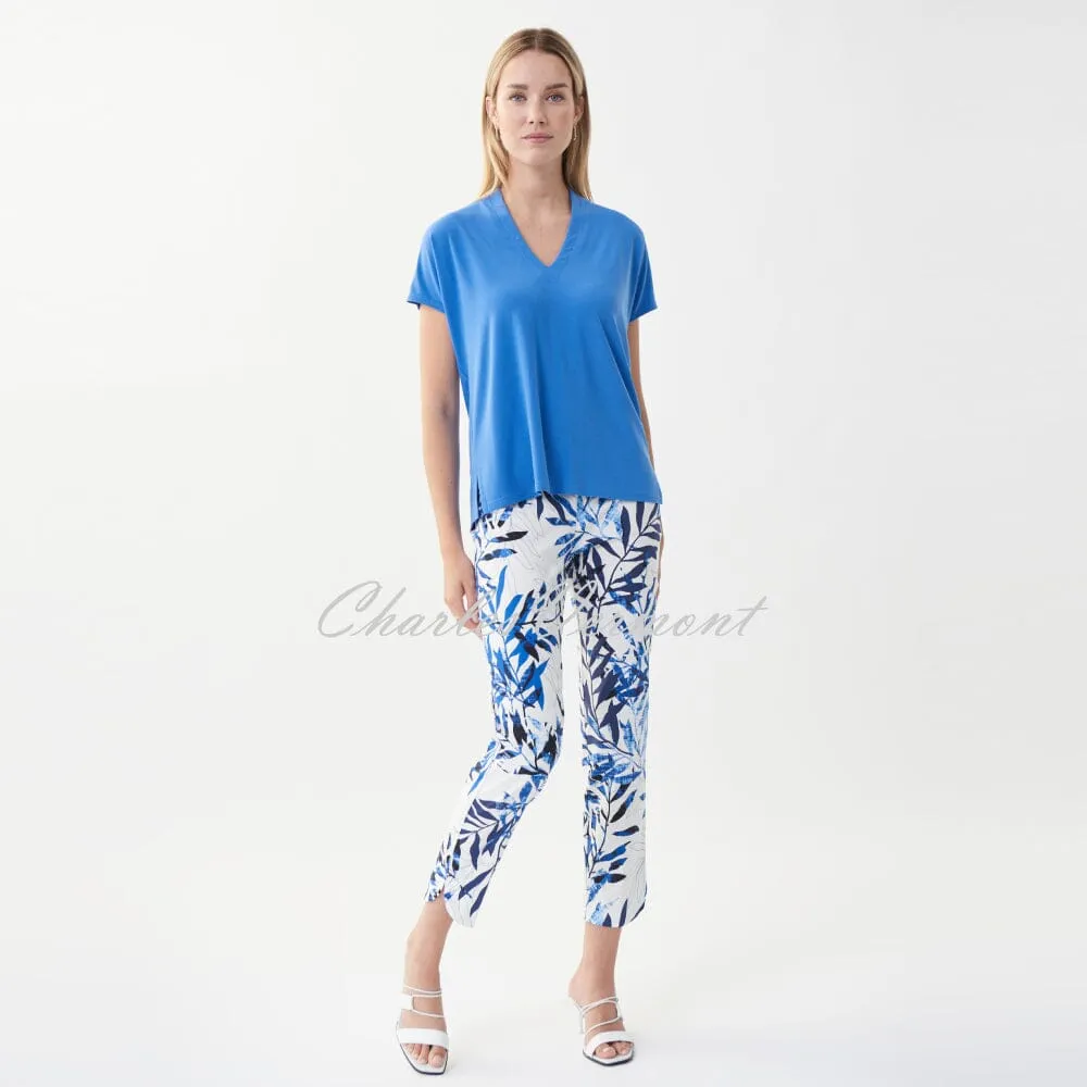 Joseph Ribkoff Trouser – Style 222010 (Leaf Print)