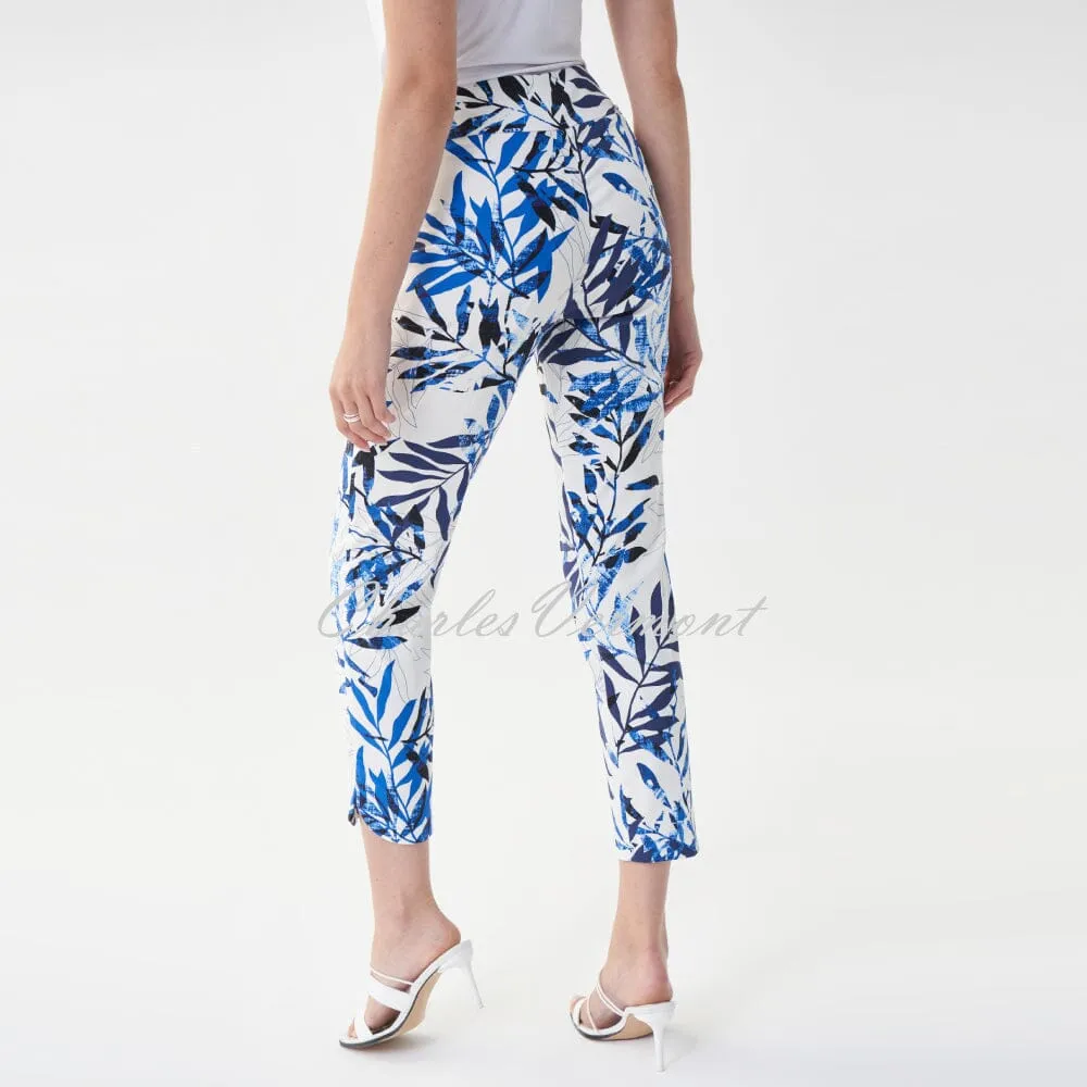 Joseph Ribkoff Trouser – Style 222010 (Leaf Print)