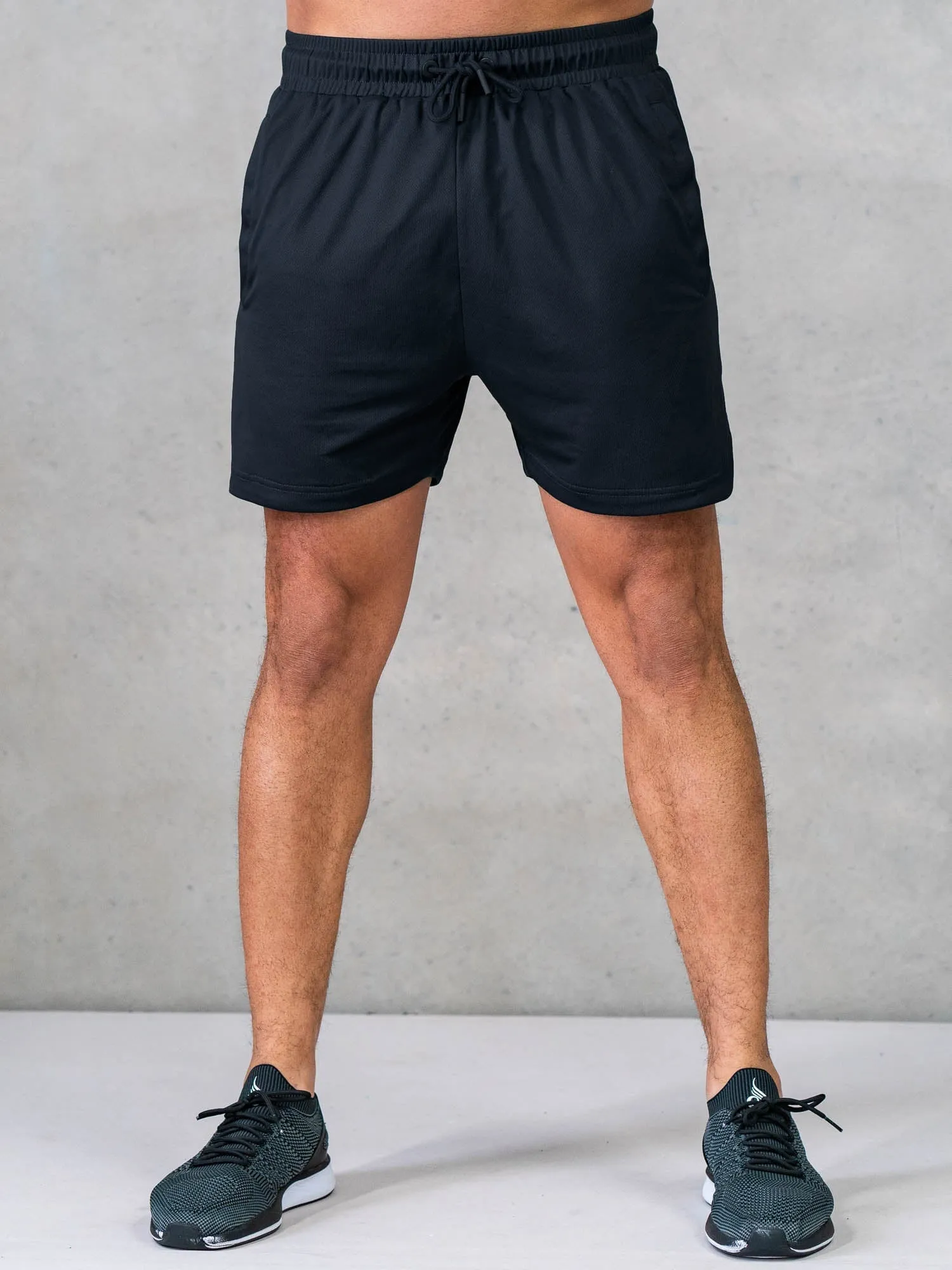 Legacy Mesh Training Shorts - Black