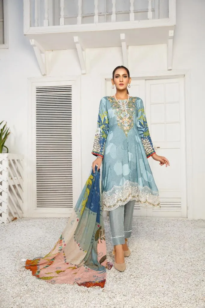 Maryam & Mariya's Linen Pret Luxury Collection - U-1343