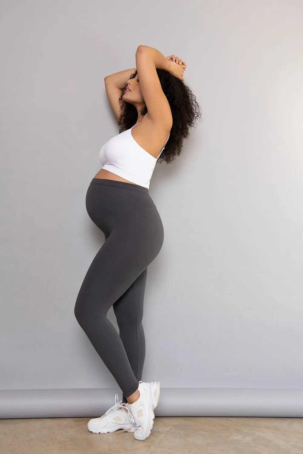 Maternity Everyday Leggings - Odyssey Grey