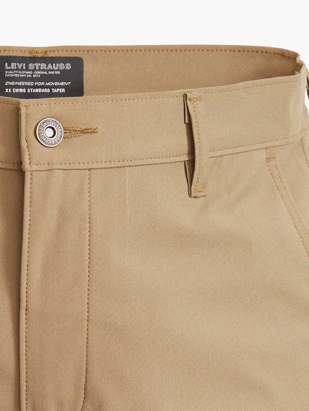 Men's Brown Regular Fit Chinos