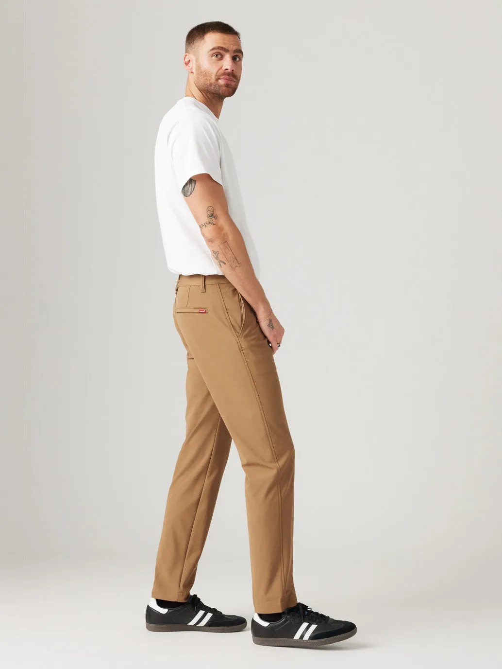 Men's Brown Regular Fit Chinos