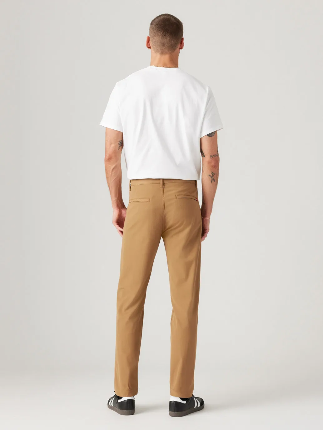 Men's Brown Regular Fit Chinos