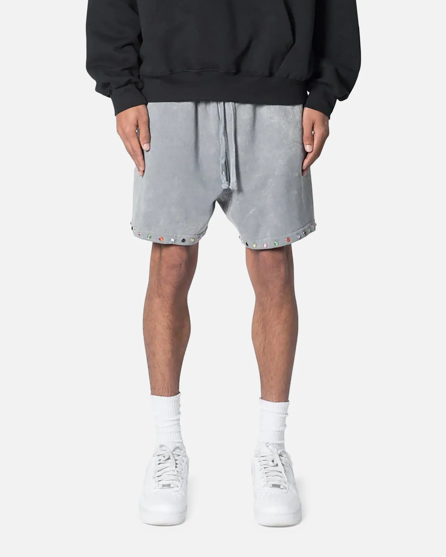 MNML Washed Gradient Shorts Washed Black