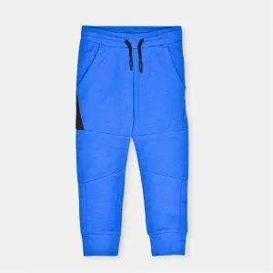 MTA - Kids 'Blue' Polyester Slim FIt Jogger Trousers MJ1189