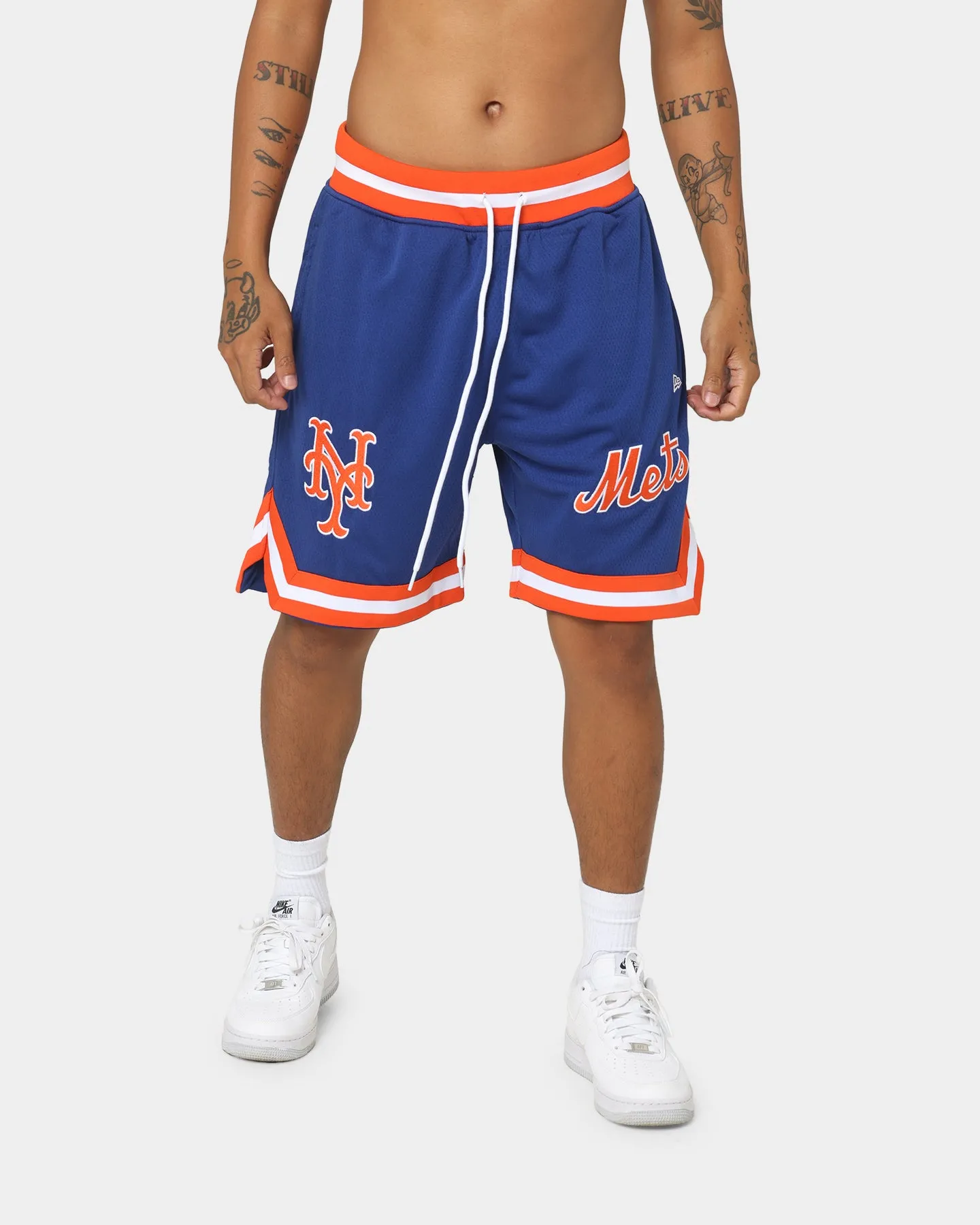 New Era New York Mets Official Team Colours Shorts Blue