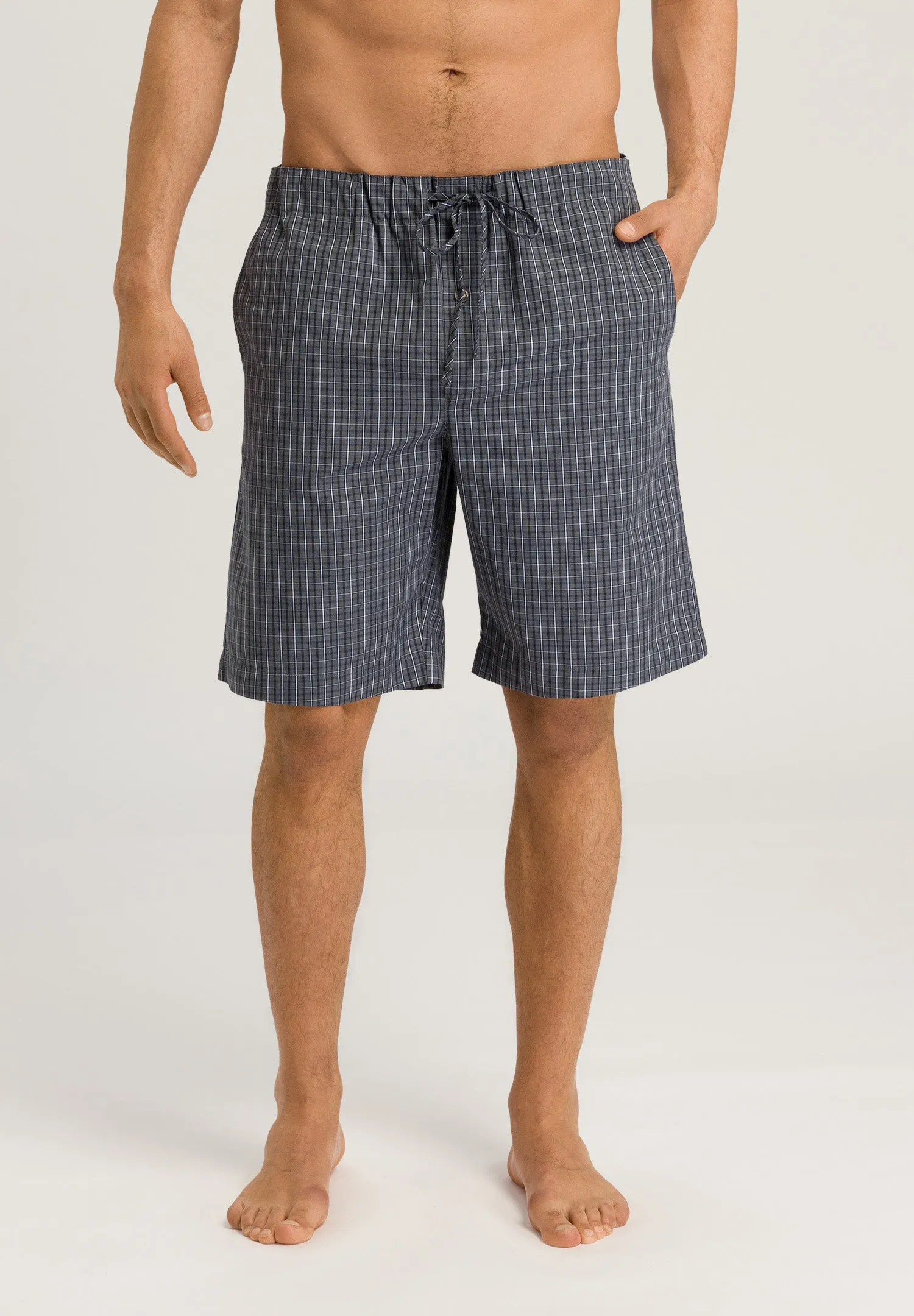 Night And Day Short Woven Pant | Casual Check 75433-2385