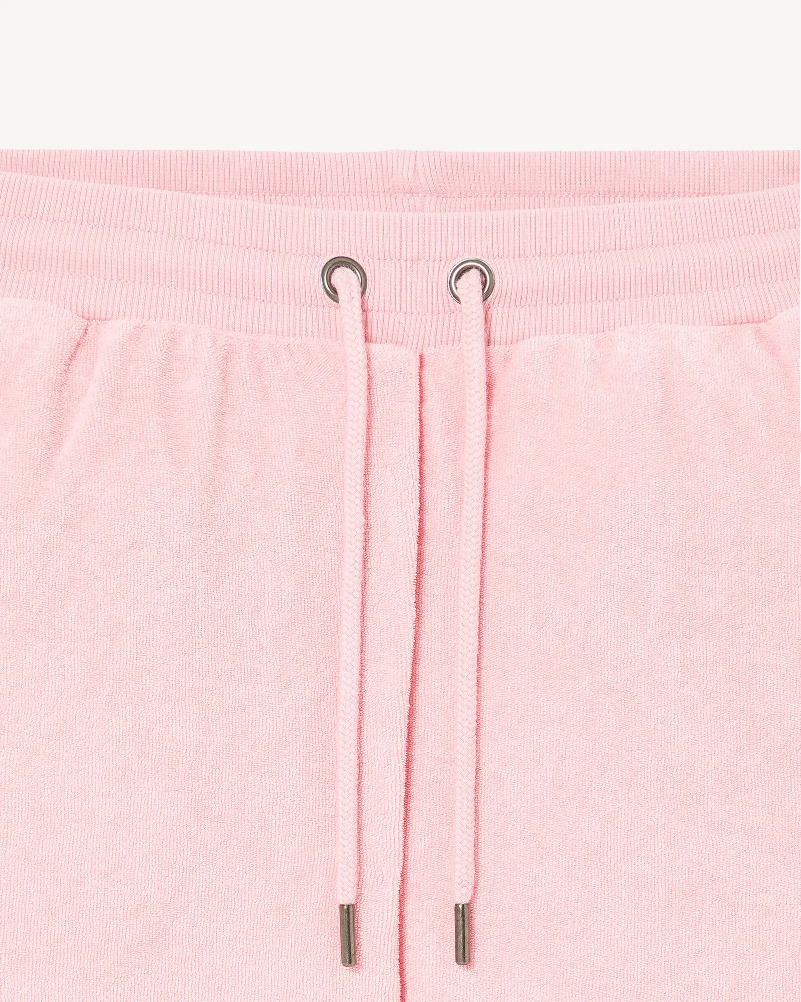 Peach pink Alicante 2.0 cotton towelling shorts