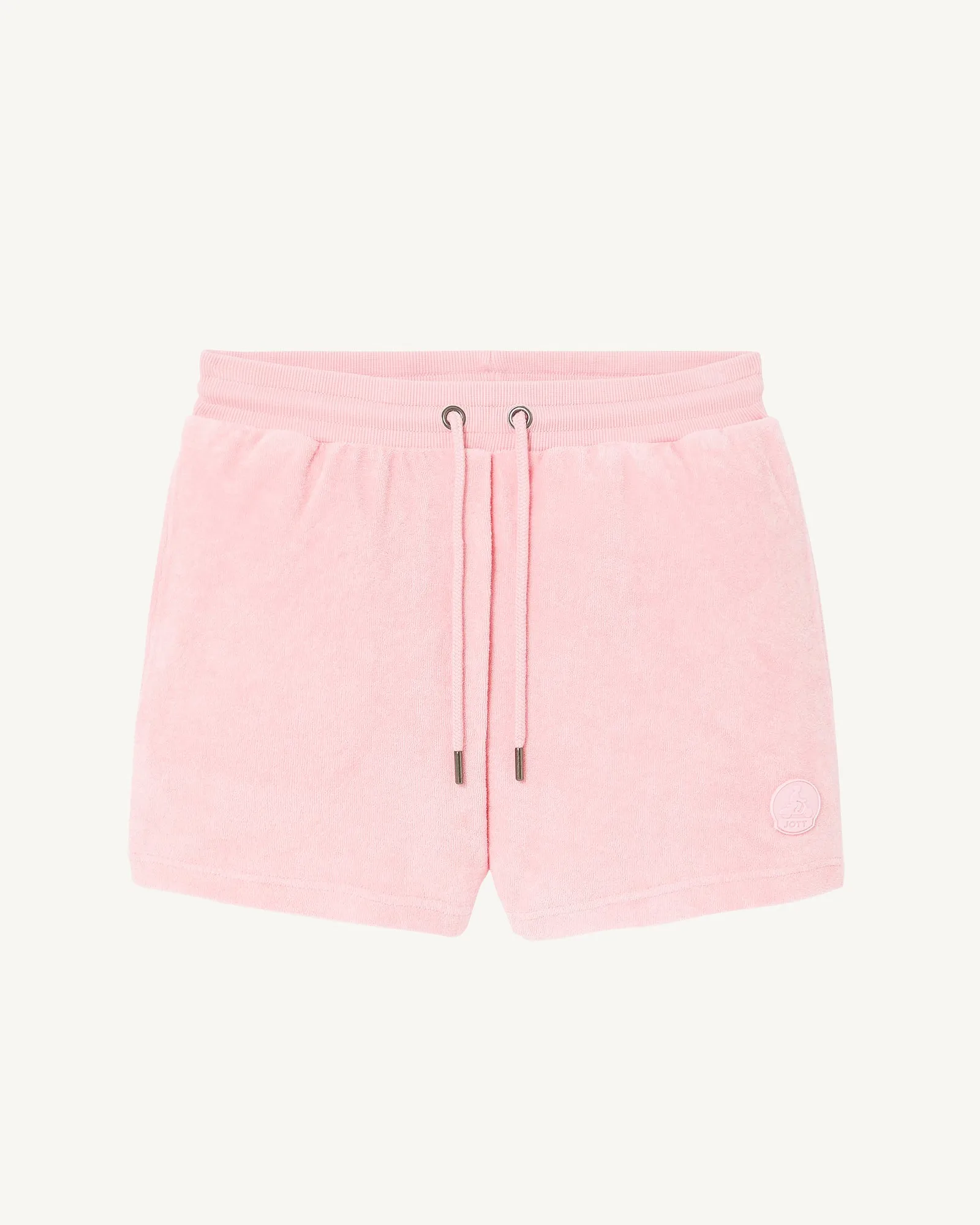 Peach pink Alicante 2.0 cotton towelling shorts