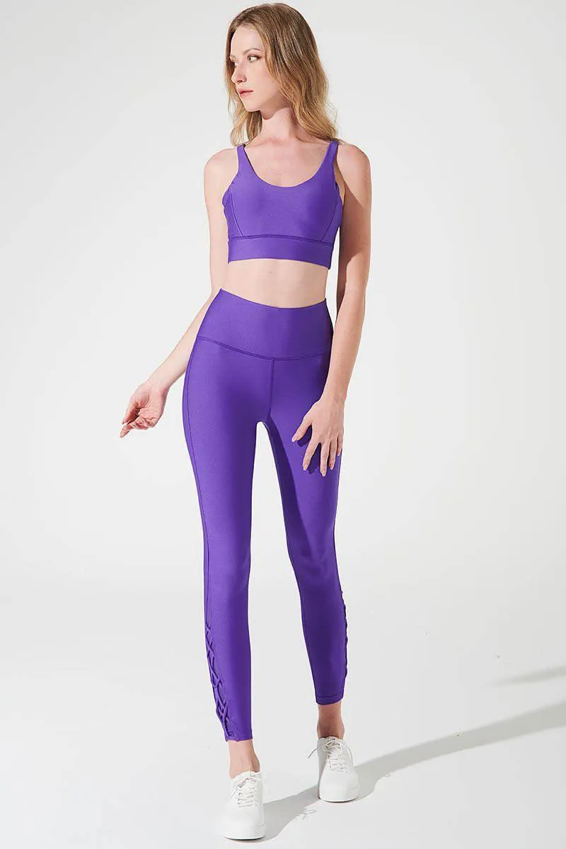 S'Angria 7/8 High Waist Legging - Royal Purple