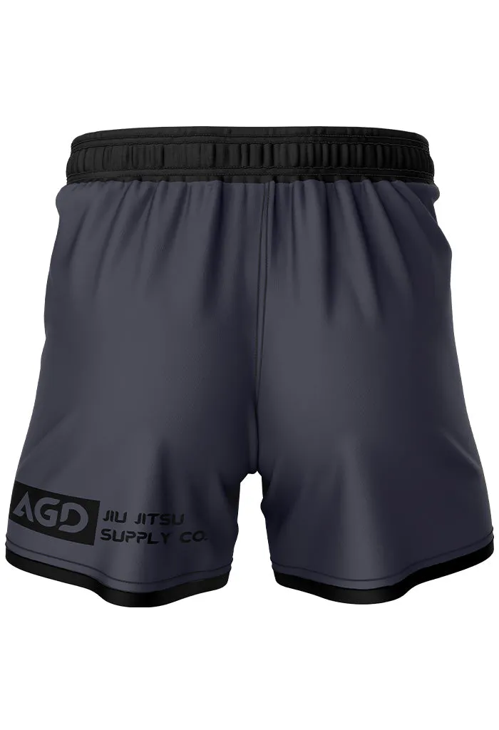 Shorts - Midnight Pewter - Elastic Waist