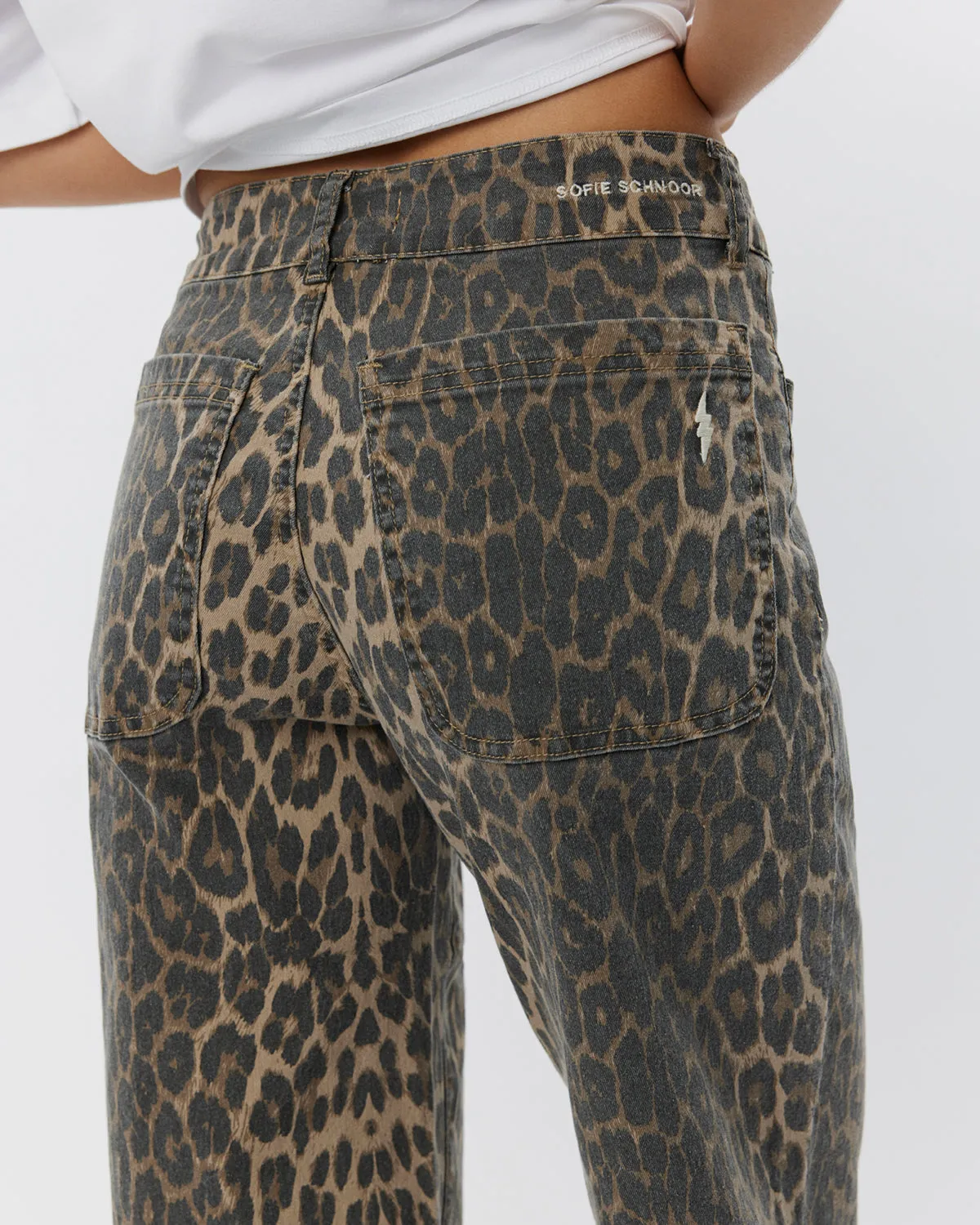 SIENNASW TROUSERS - Leopard