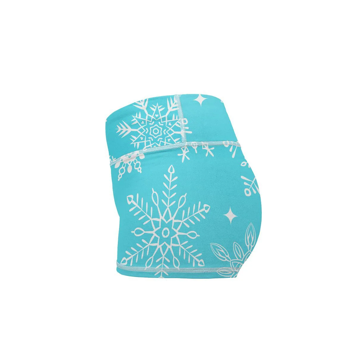 Snowflake Yoga Shorts