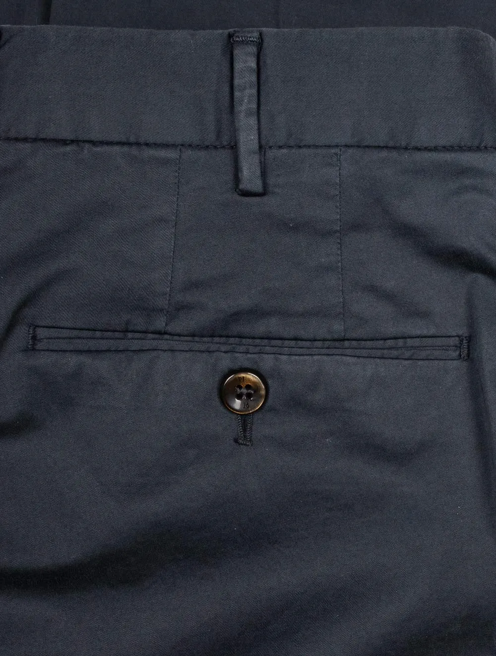 Stretch Cotton Chino Navy