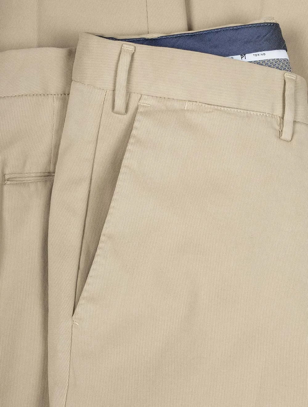 Stretch Cotton Chinos Beige