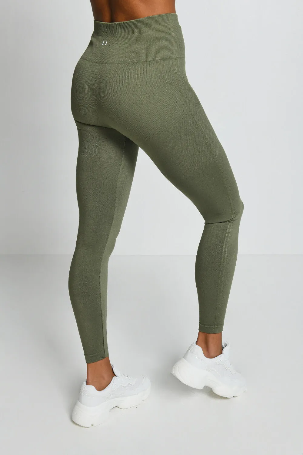 Ultimate High Waisted Seamless Leggings - Sage Green