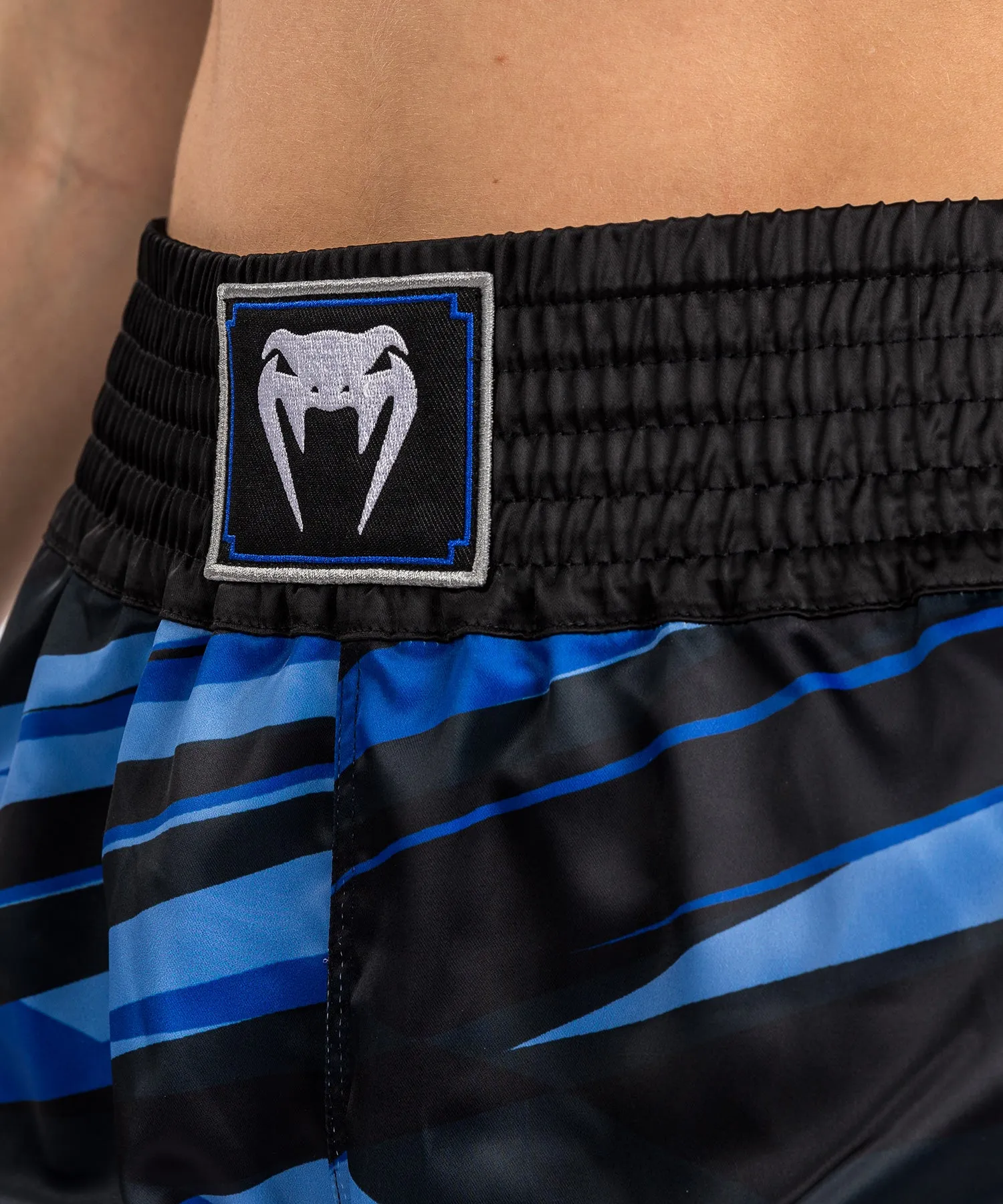 Venum Abyss Women’s Muay Thai Shorts - Shadow Blue