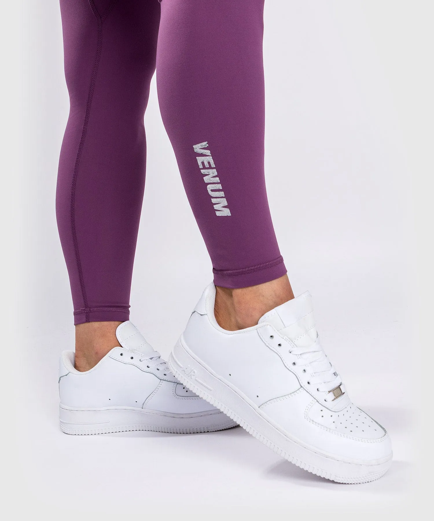 Venum Essential Lifestyle Leggings - Dusky Orchid/Brushed Silver