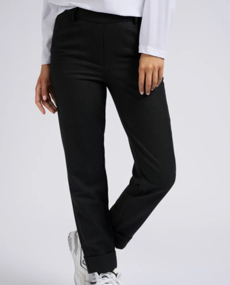 Yaya Anthracite Elasticated Waist Trousers